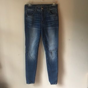 American Eagle Mid Wash Hi-Rise Jegging